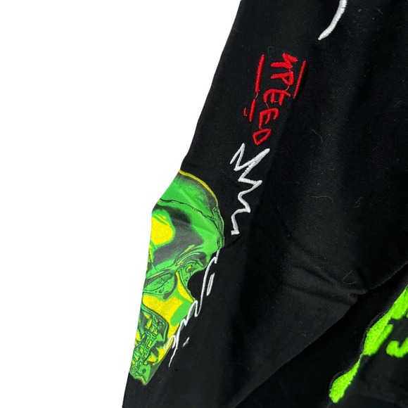 Maison‎ Noir Black Judgement Hoodie Size Small New - Picture 3 of 7